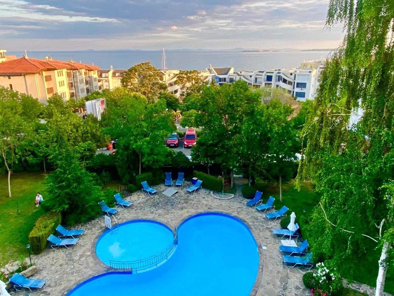 Delfin Sea View Daire Sveti Vlas Dış mekan fotoğraf
