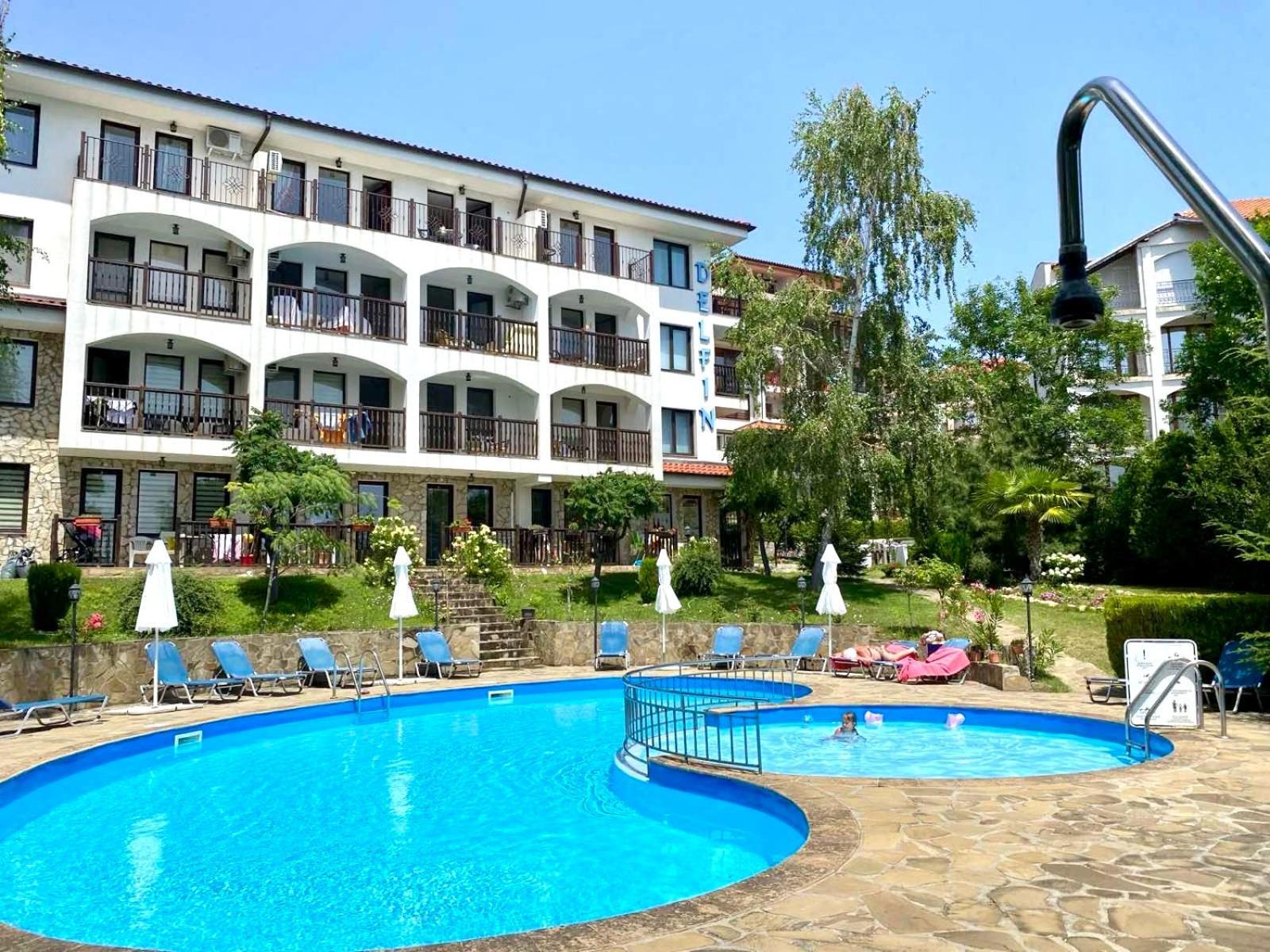 Delfin Sea View Daire Sveti Vlas Dış mekan fotoğraf